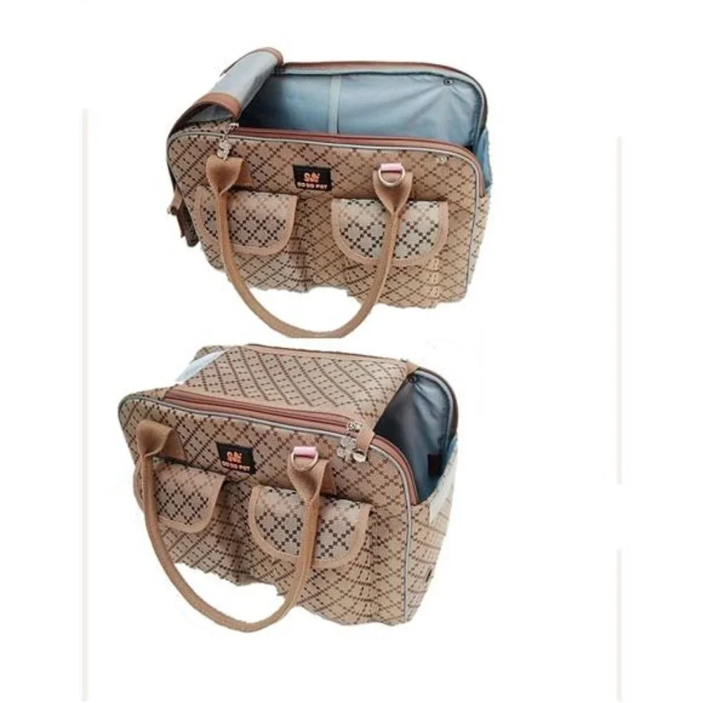 Dog CarrierBag Pet Tote Bag Doggie Handbag CatPurse Puppy Pouch,Free Collapsible